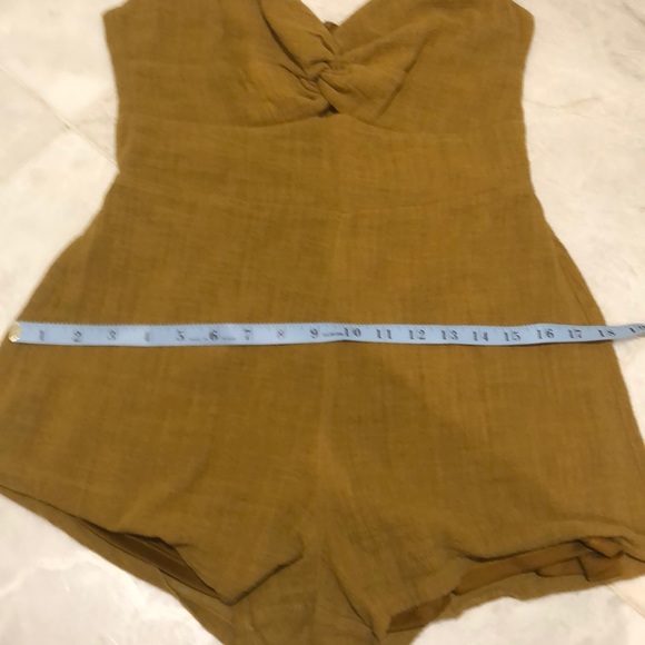 Dynamite mustard yellow romper - Picture 7 of 8